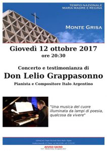 Concerto e testimonianza di don Lelio Grappasonno