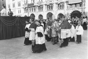 Marcello Labor con Mons. Antonio Santin