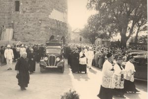 Avvio del corteo funebre