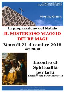 IL MISTERIOSO VIAGGIO DEI RE MAGI - Venerdì 21 dicembre 2018