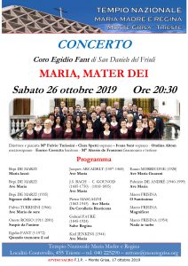 Concerto Maria Mater Dei